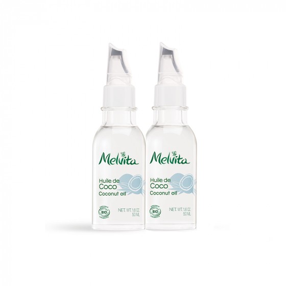 Duo d'huile de coco BIO - 2 x 50 ml  Duo d'huile de coco BIO - 2 x 50 ml