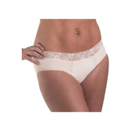 Culotte menstruelle - style dentelle - Amande