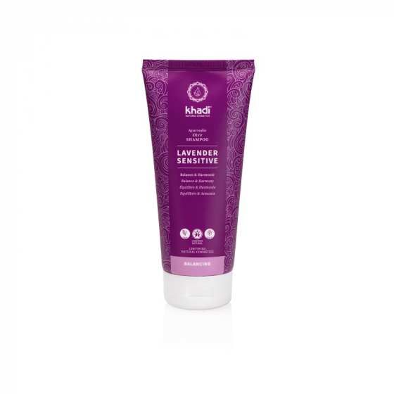 Shampooing ayurvédiuque - Lavender sensitive - 200 ml Shampooing ayurvédiuque - Lavender sensitive - 200 ml