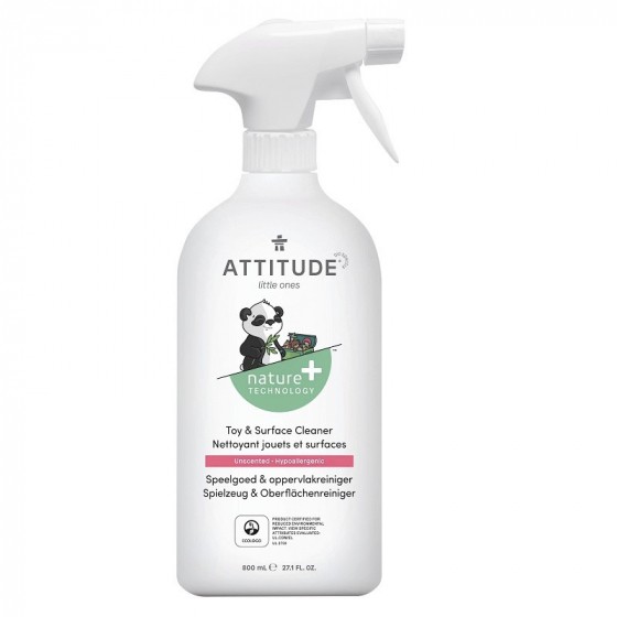 Tout-petits : spray nettoyant jouets et surfaces - 800 ml Tout-petits : spray nettoyant jouets et surfaces - 800 ml