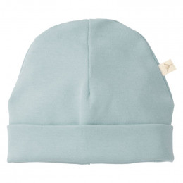 Bonnet bébé uni blue fog
