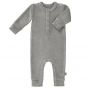 Pyjama bébé en velours Paloma grey