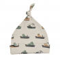 Bonnet en coton BIO - Bateaux Gris