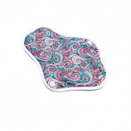 Serviette hygiènique bambou Minky - Punchy Paisley