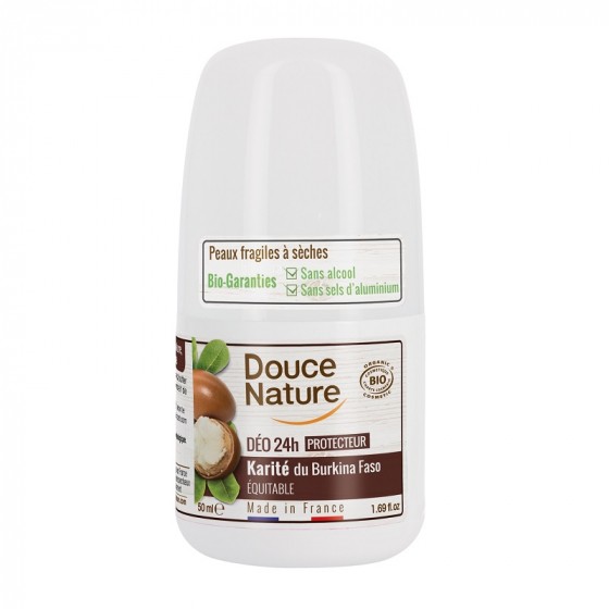 Déodorant Bio - Protecteur 24 h - Karité - Roll-on 50 ml