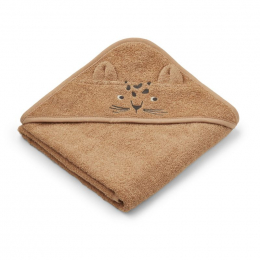 Cape de bain Albert - Leopard apricot