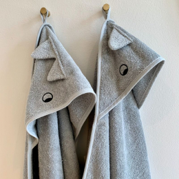 Cape de bain Augusta - Dino dove blue mix