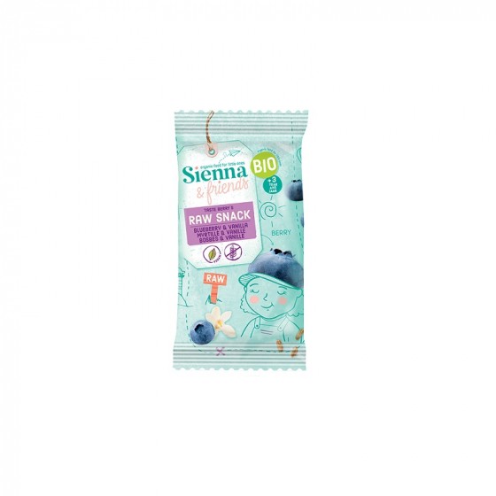 Snack aux fruits Bio - Myrtille et vanille 