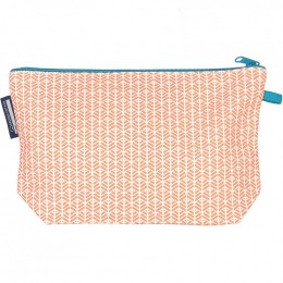 Trousse à soufflets en coton Bio - Paons