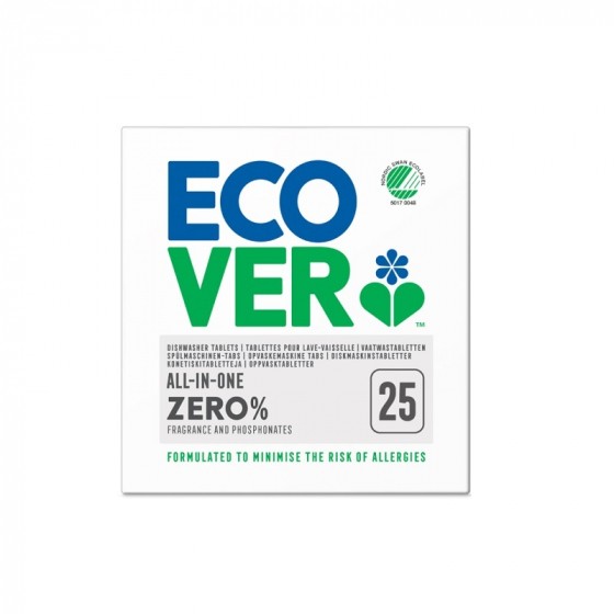 Tablettes Zero pour lave vaisselle - 25 tablettes Tablettes Zero pour lave vaisselle - 25 tablettes