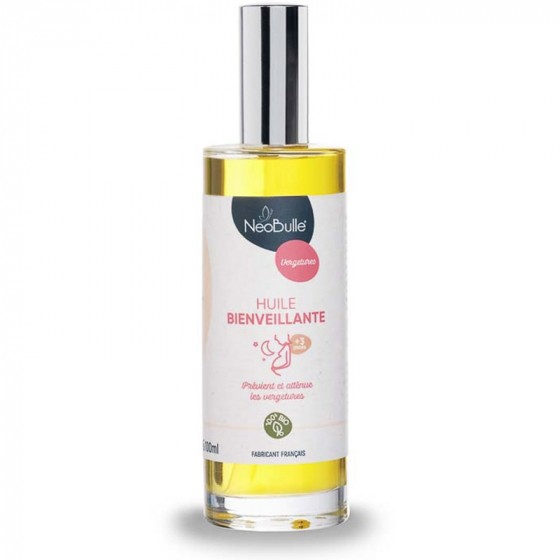 Huile bienveillante - Vergetures - 100 ml Huile bienveillante - Vergetures - 100 ml