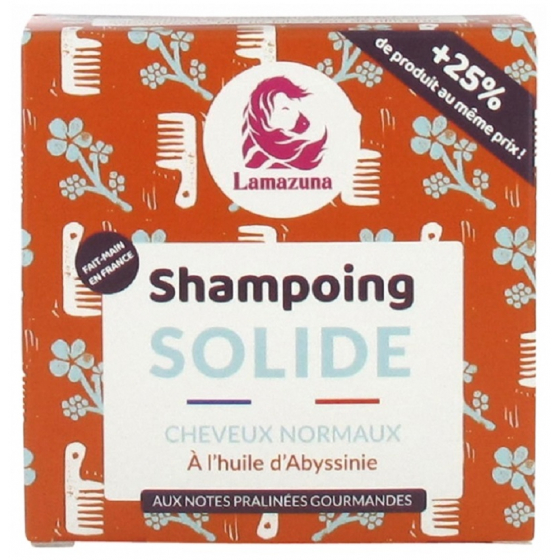 Shampooing solide - Cheveux normaux - Huile d'Abyssinie - 70 ml
