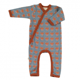 Pyjama kimono en coton BIO - Renards