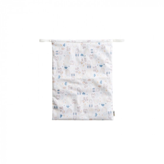 Sac pochette imperméable Large - Teddy Blanc Sac pochette imperméable Large - Teddy Blanc
