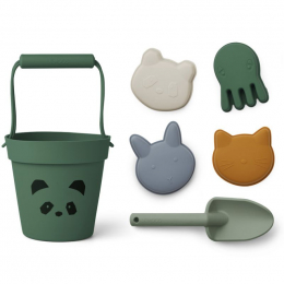 Set de plage Dante - Panda garden green multi mix