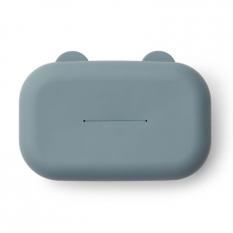 Housse pour lingettes bébé Emi - Whale blue