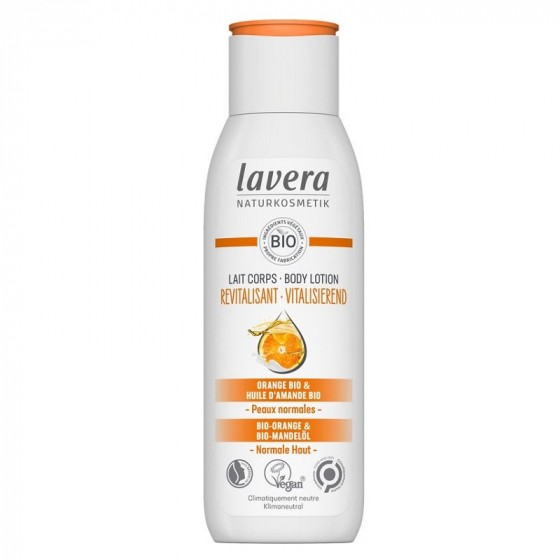Lait corps revitalisant - Orange et Amande Bio - 200 ml 