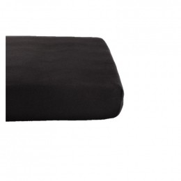 Drap Housse en Coton Bio pour lit bébé - 70x140 cm - Gris anthracite