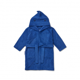 Peignoir Lily - Dino & surf blue
