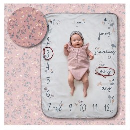 Couverture pour photos de bébé - Flora
