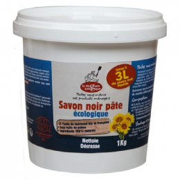 Savon noir en pâte écologique Huile de tournesol BIO 1kg - La Droguerie Ecologique
