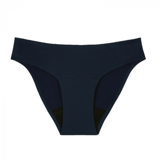 Culotte menstruelle Séléné pour flux moyen - Bleu marine Culotte menstruelle Séléné pour flux moyen - Bleu marine