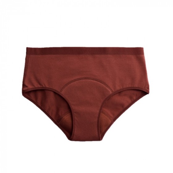 Culotte menstruelle hipster - Flux moyen - Brown Culotte menstruelle hipster - Flux moyen - Brown