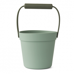 Seau de plage Ross - Peppermint & Hunter green mix