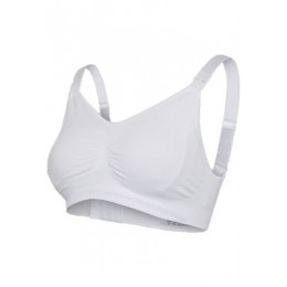 Soutien-gorge grossesse et allaitement rembourré - Blanc