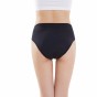 Culotte menstruelle jambe échancrée Feeling Hip flux abondant - Noir