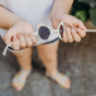 Lunettes de soleil pour bébé de 0 à 1 an - Ourson baby - Vert amande