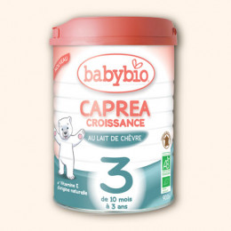 Lait de croissance BIO au lait de chèvre - CAPREA 3 - de 10 mois à 3 ans