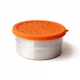 Boîte ronde - Seal cup Large - Orange - 591ml