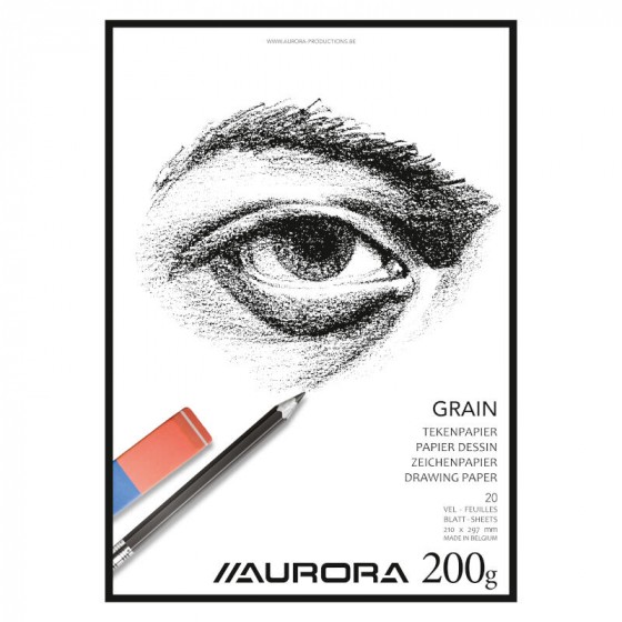 Bloc de dessin 200gr/m² - A4 Bloc de dessin 200gr/m² - A4
