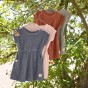 Robe en éponge - Olive