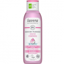 Soin douche 2 en 1 - Rose sauvage et coton BIO - 250 ml