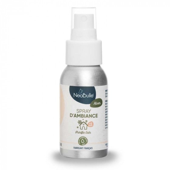 Spray d'ambiance - Hiver - Purifie l'air - 50 ml Spray d'ambiance - Hiver - Purifie l'air - 50 ml