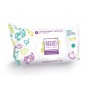 Lingettes écologiques pour bébé - légèrement parfumées - Actifs bio - 8X72 lingettes