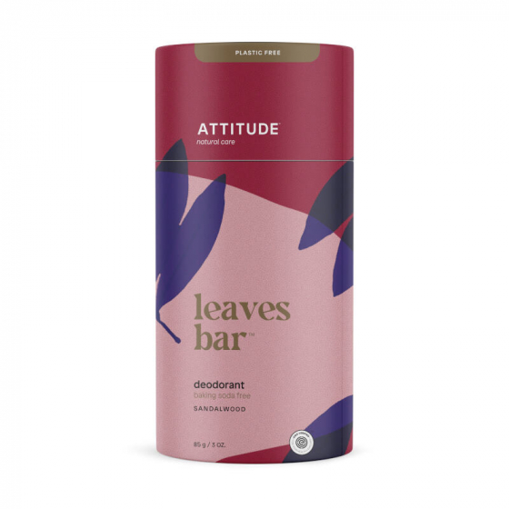 Attitude - Déodorant - Leaves bar - Bois de santal