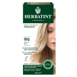 Coloration végétale 9N blond miel - Herbatint