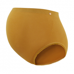 Culotte taille haute de maternité cumin