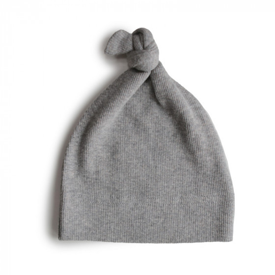 Bonnet bébé beanie - Gray Melange