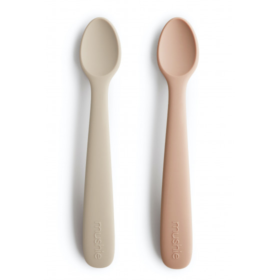 Set de 2 cuillères en silicone Blush & Shifting sand